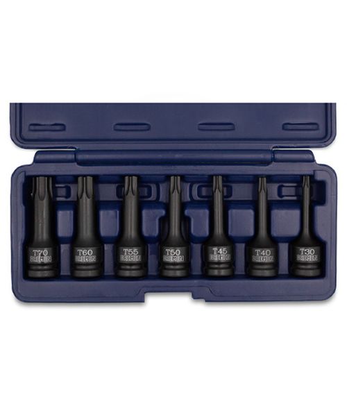 Juego de Bocallaves para Impacto con Punta Torx [1/2"] (7 Pzs)