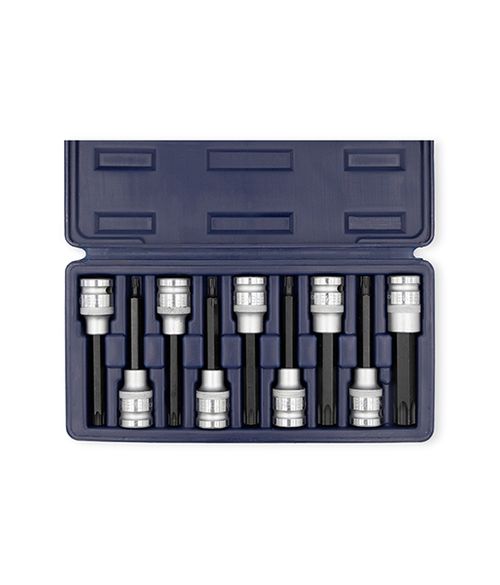 Juego de Bocallaves con Punta Torx [1/2"] ( 9 Pzs)