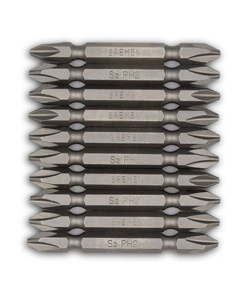 Puntas Dobles Magnéticas para Atornillador (Phillips - Encastre 1/4")