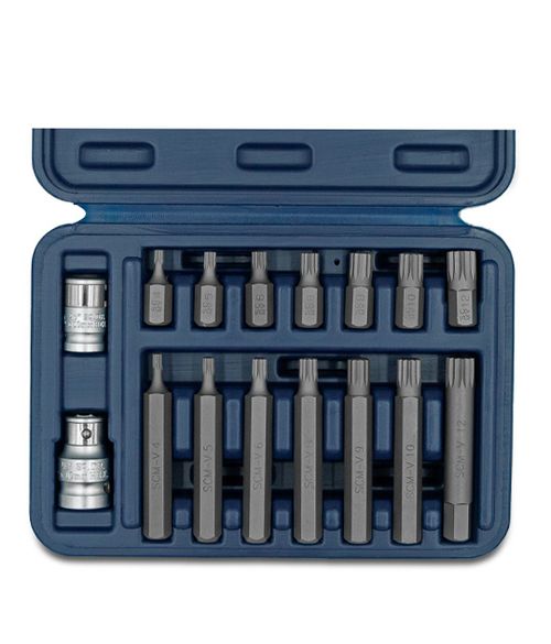 Juego de Puntas Multiestria (16Pzs)