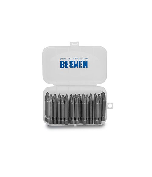Puntas para Atornillador 50 Unid. (Phillips - Encastre 1/4")