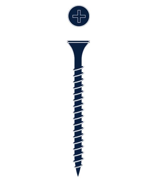 Tornillo Autoperforante Trompeta Aguja Ranura Fina