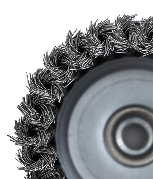 Cepillo Copa Trenzado Industrial para Amoladora Angular