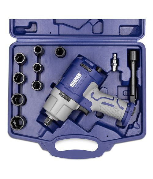 Llave de Impacto Composite en Kit [encastre 1/2"] (11 piezas)
