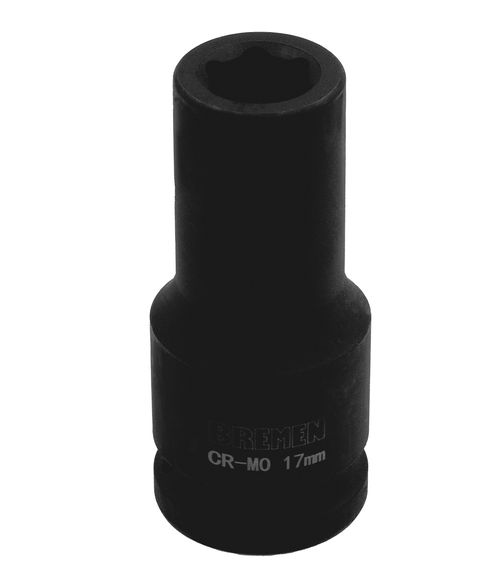 Bocallave para Impacto Hexagonal [Encastre 3/4"] Larga