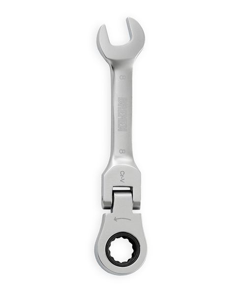 Llave Combinada con Crique Corta Articulada