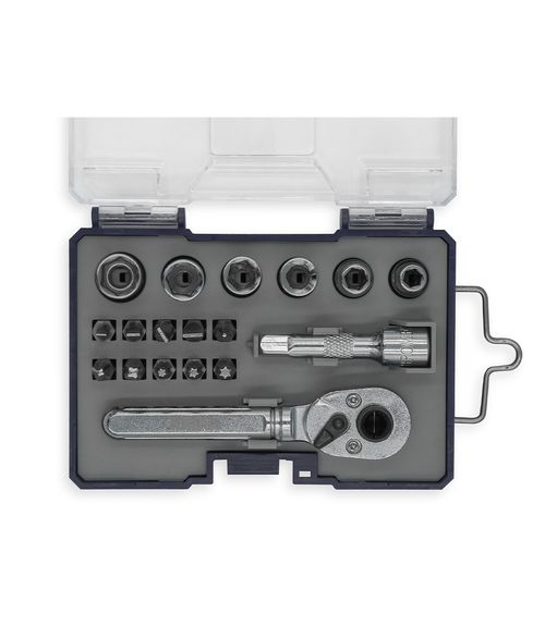 Juego de Llave Crique [1/4"] (18 Pzs)