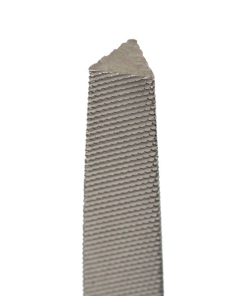 Lima Triangulo Bastarda con Cabo Plástico