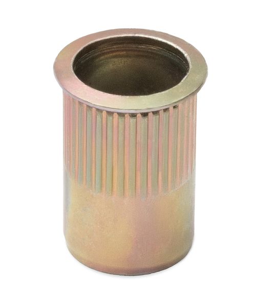 Remache Tuerca Avellanado [Dicromatado Dorado]