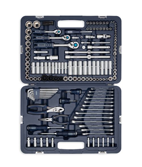 Juego MECHANIKER [1/4"- 3/8"- 1/2"] (160 Pzs)