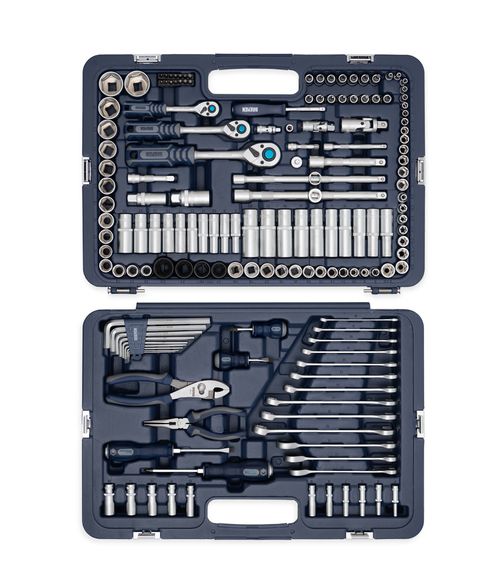 Juego MECHANIKER [1/4"- 3/8"- 1/2"] (160 Pzs)