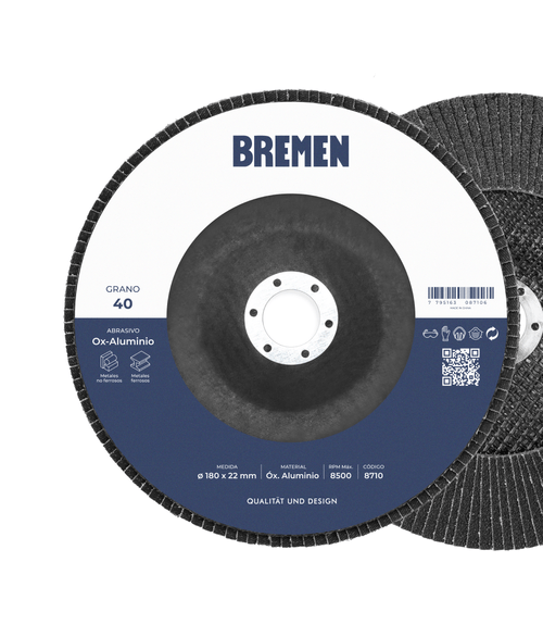 Disco Flap Óxido de Aluminio