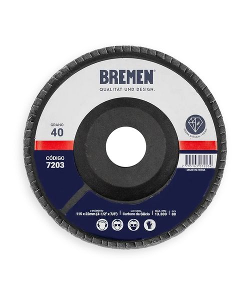 Disco Flap Carburo de Silicio