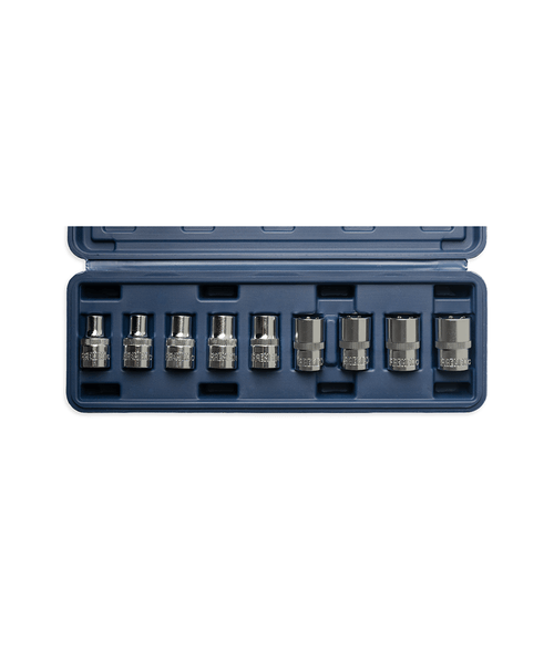 Juego De Bocallaves Torx hembra [1/2"] (9 Pzs)