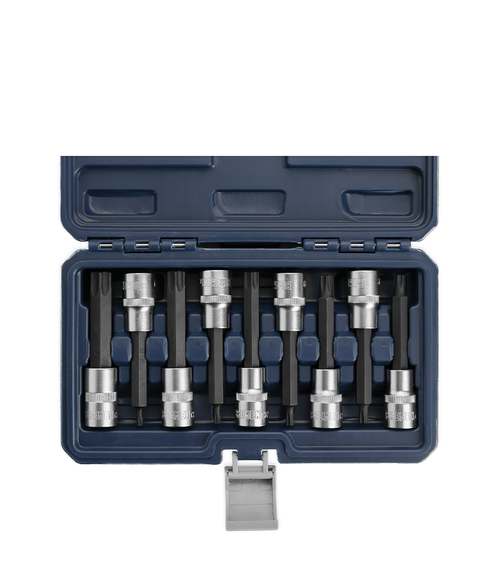 Juego de Bocallaves con Punta Torx [1/2"] (9 Pzs)
