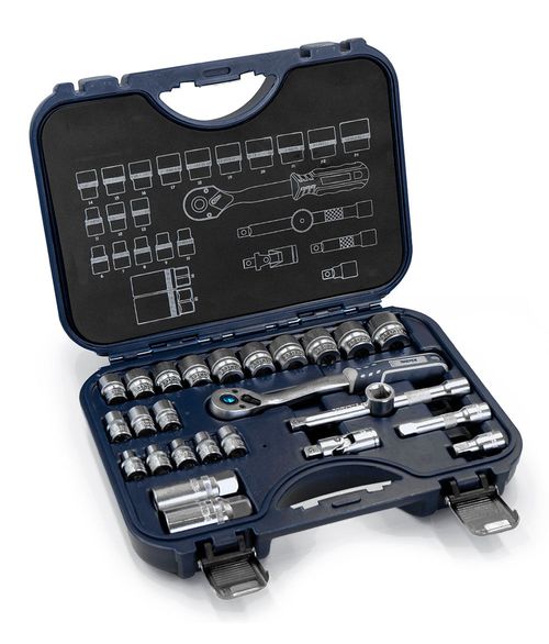 Juego de Bocallaves con Accesorios [3/8"] (26 Pzs)