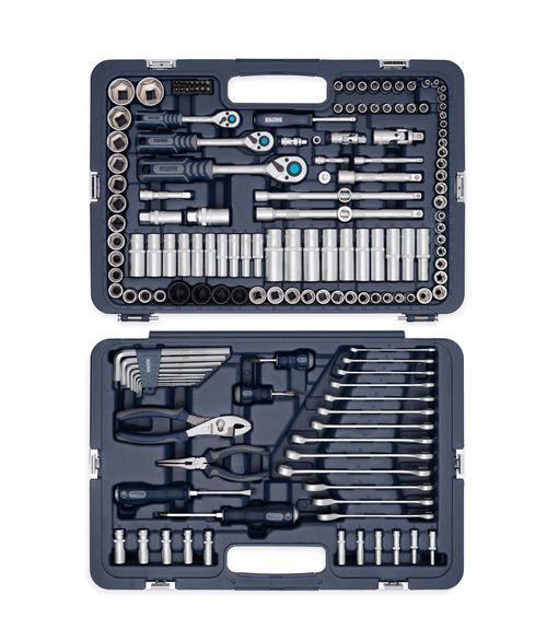 Juego MECHANIKER [1/4"- 3/8"- 1/2"] (160 Pzs)