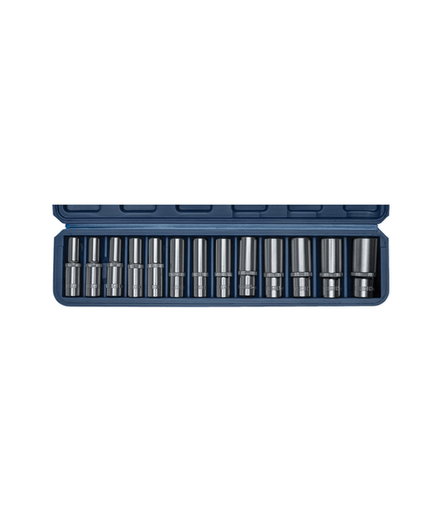 Juego de Bocallaves Largas [1/2"] (13 Pzs)